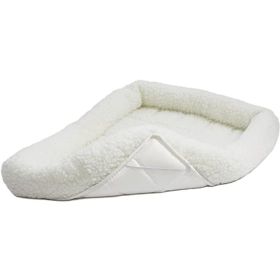 MidWest Quiet Time Fleece Bolster Bed for Dogs (Option: XSmall  1 count)