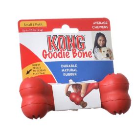 KONG Goodie Bone (Option: Red  Small  5.25" Long)