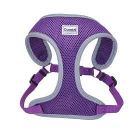 Coastal Pet Comfort Soft Reflective Wrap Adjustable Dog Harness (Option: Purple  XSmall 1619" Girth  (5/8" Straps))