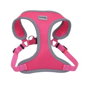 Coastal Pet Comfort Soft Reflective Wrap Adjustable Dog Harness (Option: Neon Pink  Small 1923" Girth  (5/8" Straps))