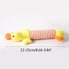 1PC Pet Chewing Toy Four-legged Long Pet Plush Squeaky Dog Toy Bite-Resistant Clean Dog Puppy Training Toy Pet Supplies