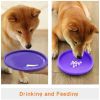 Pet UFO Toys New Small Medium Large Dog Flying Discs Trainning Interactive Toy Puppy Rubber Fetch Flying Disc 15CM